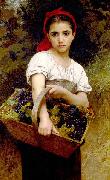 Adolphe William Bouguereau The Grape Picker Sweden oil painting reproduction